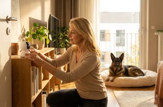 Кинолог Мария Соколова настраивает камеру, чтобы понять, почему собака воет в её отсутствие