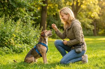 Мария Соколова демонстрирует, как работает её система воспитания на примере тренировки собаки с лакомством